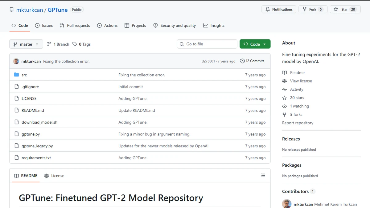 GPTune GitHub repository
